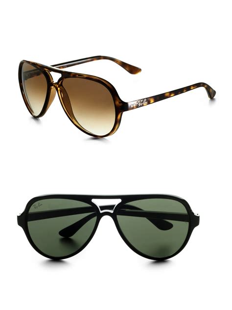 Ray-ban Aviator Sunglasses in Black for Men (tortoise) | Lyst