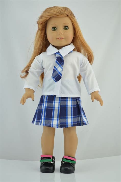 school doll clothes | ... 4PCs Doll Clothes fits 18" Girl Doll American ...