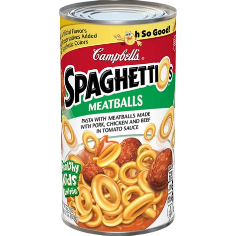 Spaghettios Pasta, Meatballs | Buehler's