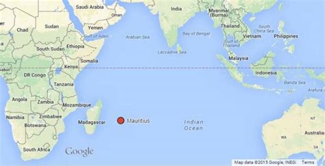 Mauritius Map Africa