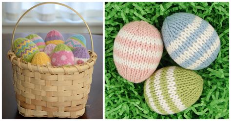 7 Easter Egg Free Knitting Pattern