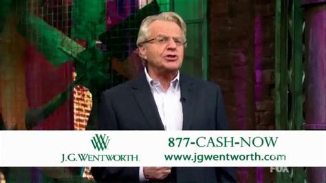 J.G. Wentworth TV Commercial, 'Jerry Springer' - iSpot.tv