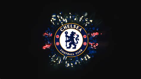 Gallery: In Dark Background Chelsea FC Golden Blue Wallpaper HD