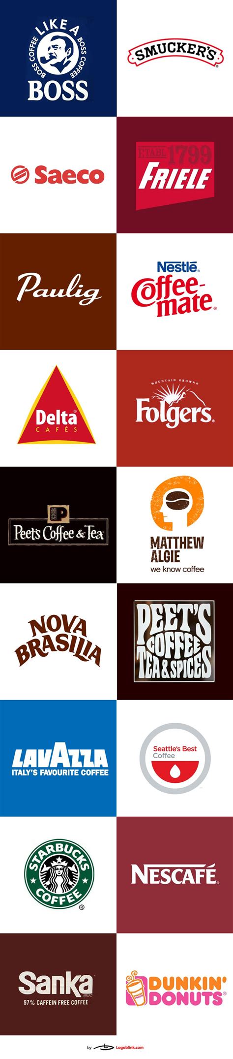 36 Famous coffee logos from around the world - Logoblink.com