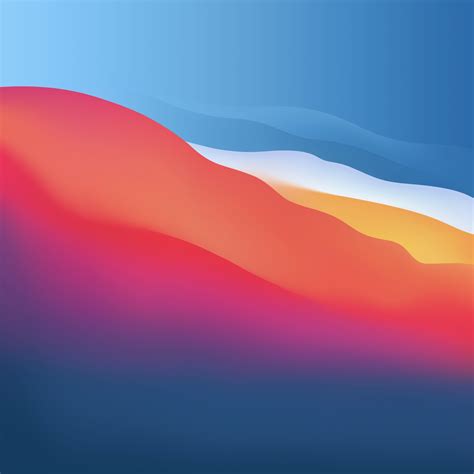 Get the macOS Big Sur Default Wallpapers