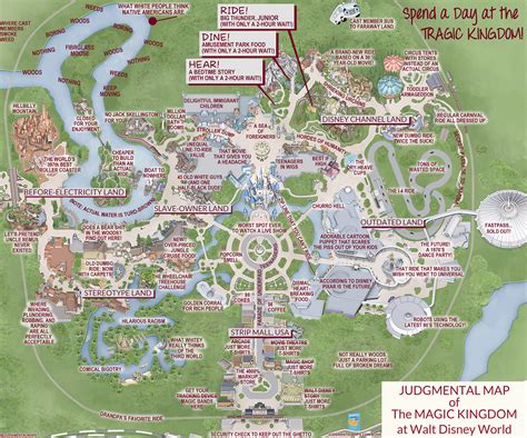 This 'Judgmental Map' of Magic Kingdom is pretty accurate | Blogs