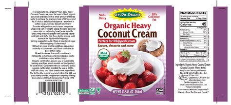 Organic Heavy Cream | The Natural Products Brands Directory