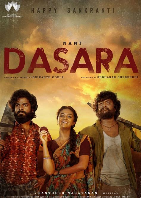 Dasara (2023) Hindi (ORG Line) Full Movie WEB-DL 480p [500MB] | 720p [1 ...