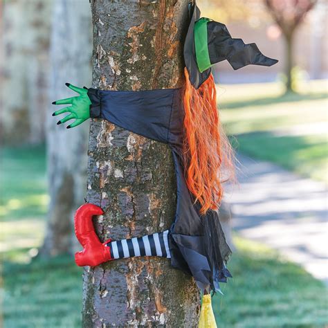 20++ Outdoor Halloween Decorations Witches | KIDDONAMES