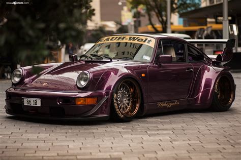 Unique Look of Purple Porsche 911 Thanks to Aftermarket Body Kit and ...