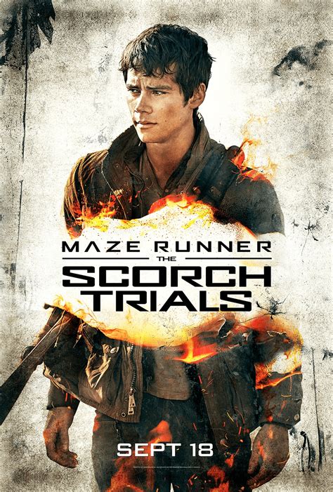 New Scorch Trials Character Posters! New Trailer debuting with Paper ...