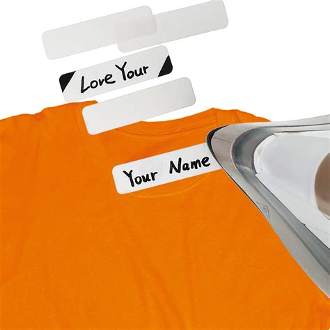 Buy Writable Iron On Clothing Labels, Personalized Iron-on Fabric ...