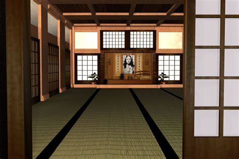 Traditional Japanese Dojo with Stunning Interior