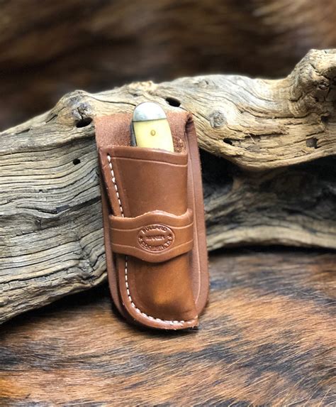 Cowboy Knife Sheath for Trapper – Bullard Leather Mfg.