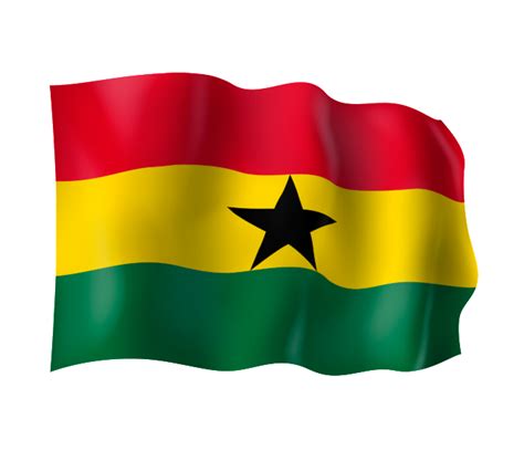 Ghana Flag 150 x 90 cm - AfricShopping