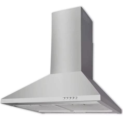 vidaXL Hood Stainless steel 600mm high quality ultra quiet and powerful ...