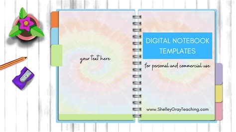 Digital Notebook Templates for Use With Google Slides™: Personal and ...