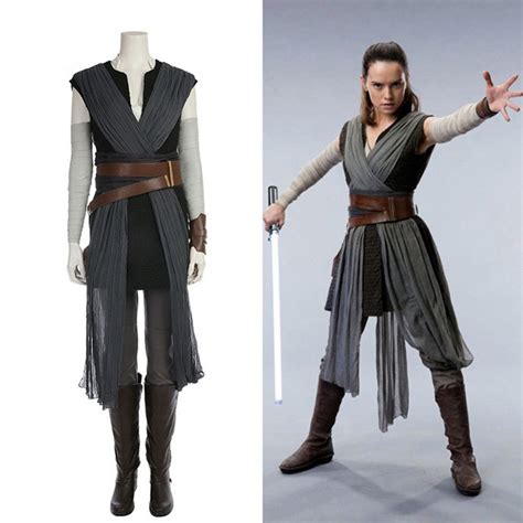 Ad: Star Wars: Episode VIII Rey Cosplay Costume #cosplay #cosplayideas ...