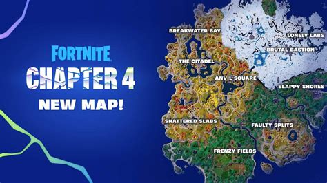 Fortnite Chapter 4 Season 1 Map: Full list of every new location