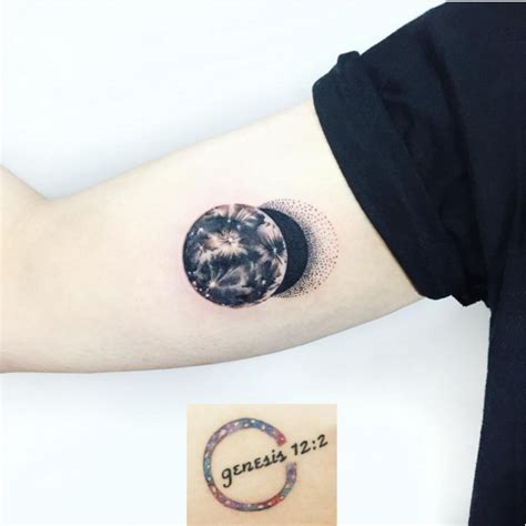 This eclipse that flawlessly covers up an old tattoo. | Tatuaje mágico ...