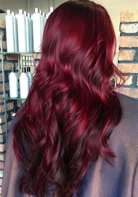 Top more than 85 burgundy red hair color latest - vova.edu.vn