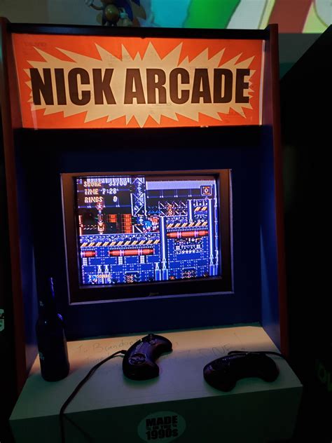 A Nick Arcade machine from an arcade in PA : r/nickelodeon