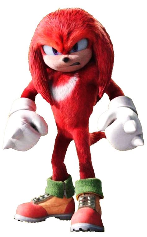 Sonic Movie 2 Knuckles PNG