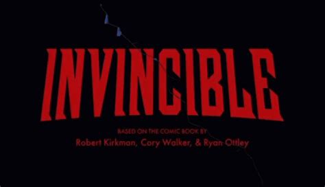 Invincible Title Card GIF - Invincible Title card - Discover & Share GIFs