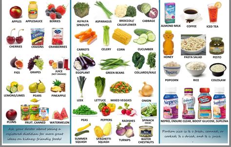 low potassium diet – low potassium foods list to print – Brapp