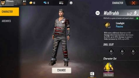 Free Fire Wolfrahh Character: Guide, Tips & Tricks – Mobile Mode Gaming