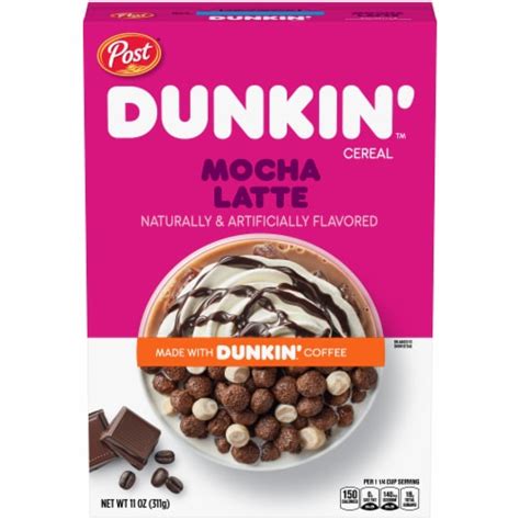 Dunkin' Mocha Latte Cereal, 11 oz - Kroger