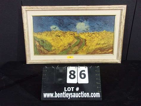 "THE WHEATFIELD WITH CROWS" REPRODUCTION PRINT - Bentley & Associates, LLC