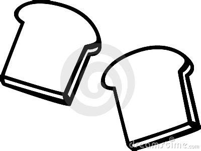 Slice Of Bread Outline | Free download on ClipArtMag