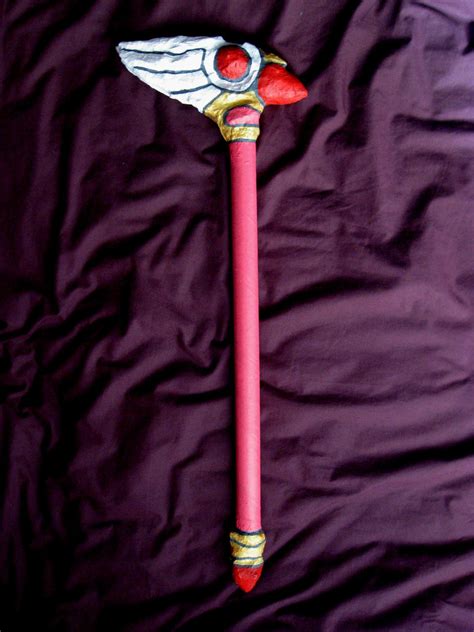 Sakura Cardcaptor's staff by Nayawinden on DeviantArt