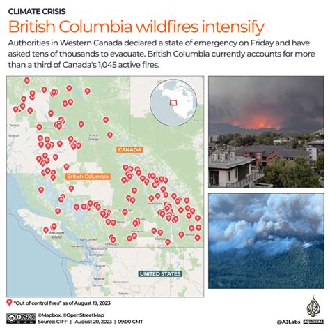 ‘Grim situation’ in Canada’s British Columbia as wildfires intensify ...