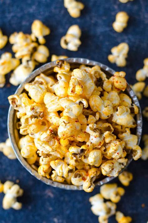 Salty Spicy Popcorn - Give Recipe