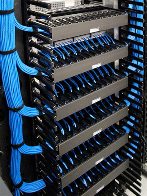 Fiber optics Ethernet network cable wiring installations » Network Cabling