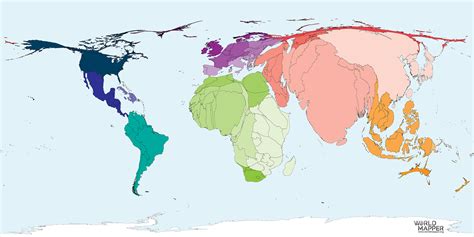 World Map 2050 - World Map Gray