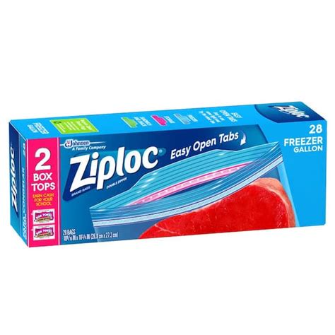 Ziploc Quart Bags Dimensions