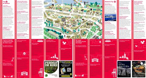 Tourist Map of Geneva Old Town - Ontheworldmap.com