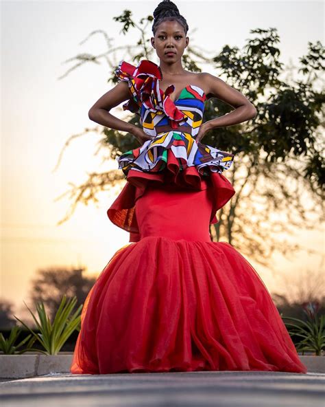 Clipkulture | One Arm Ndebele Traditional Wedding Gown