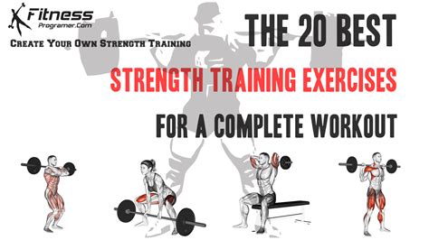 20 Best Strength Training Exercises For A Complete Workout