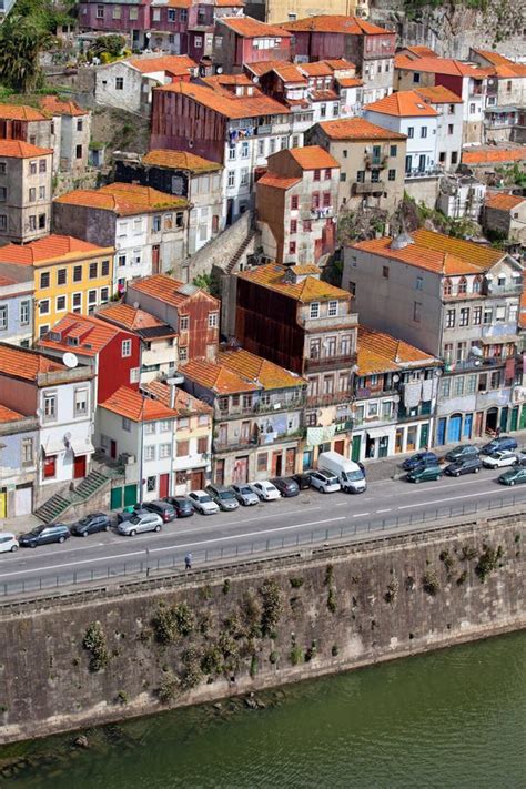 City of Porto Houses in Portugal Stock Image - Image of roofs, flats ...