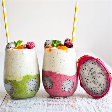 Dragonfruit Dessert Chia Pudding @ Not Quite Nigella