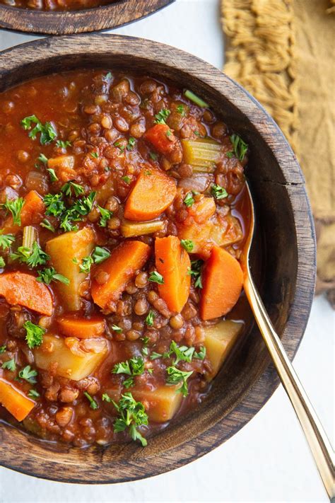 Instant Pot Lentil Soup - The Roasted Root