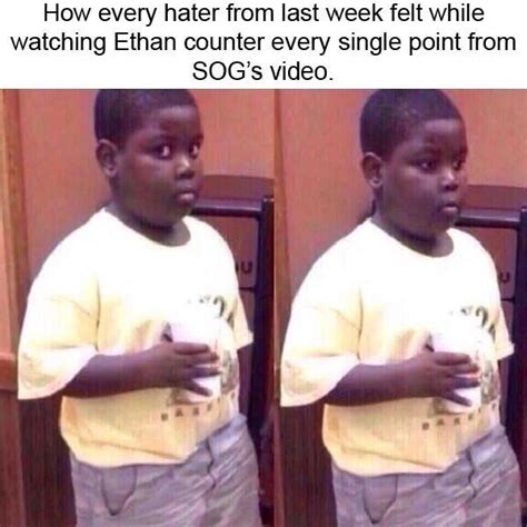 How every hater from last week while watching ethan | Popeyes Kid ...