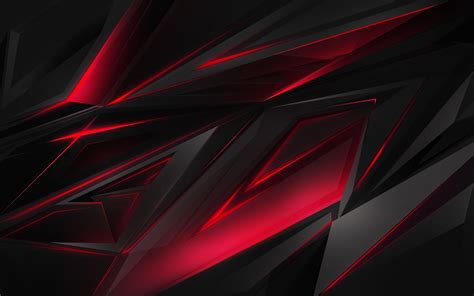 Red And Black Geometric Wallpapers - Wallpaper Cave