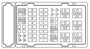 Ford E-250 (2004) - fuse box diagram - Auto Genius