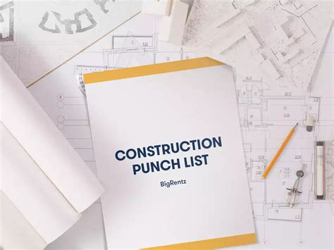 What Is a Construction Punch List? [+Free Template] - BigRentz