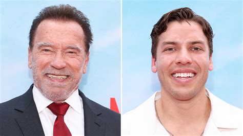 Arnold Schwarzenegger's Son Joseph Baena Praises Him at Fubar Premiere